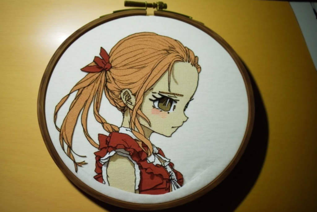 Popular Anime Embroidery