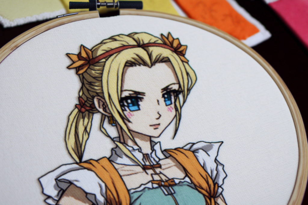 Creativity in Anime Embroidery
