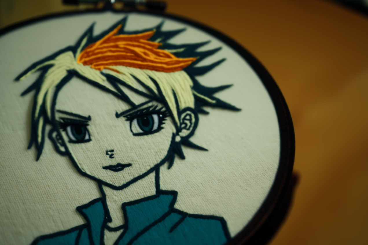 Anime Embroidery Basics